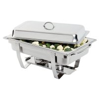 Olympia Chafing Dish 1/1 GN mit 9 Liter, Edelstahl