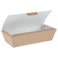 Colpac Kompostierbare Pappboxen 25cm (150 Stück)