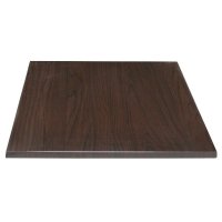 Bolero quadratische Tischplatte dunkelbraun 70cm