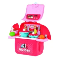 Pink Kitchen 2in1 Rucksack für Kinder ab 3 Jahren,...