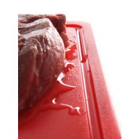 Schneidbrett HACCP Gastronorm 1/2, HENDI, GN 1/2, Rot, 325x265mm
