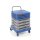 Trolley für Geschirrspülkörbe mit Griff, HENDI, 575x545x(H)920mm
