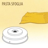 Nudelform Pasta sfoglia für Nudelmaschine 2,5kg bis 4kg