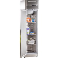 Edelstahlkühlschrank ohne Maschine KU 358 ZK