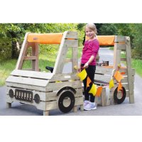 Wohnmobil aus Holz für Kinder…