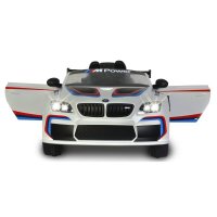 Ride-on BMW M6 GT3 weiß 12V
