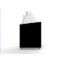 Eiscreme-Display Corsica schwarz,6x5 Liter