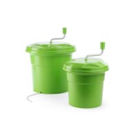 Salatschleuder 12 Liter, grün von Hendi