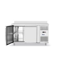 Edelstahl-Tiefkühlschrank Profi Line 280 Liter, 2 Türen