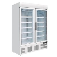Gastro Tiefkühlschrank zweitürig mit 920 Liter,...