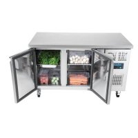 Gastro Kühltisch mit 282 Liter und 2 Türen,...