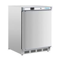 Polar Kühlschrank klein 150 Liter, Edelstahl