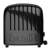 Dualit Toaster 40344, schwarz, 4 Schlitze