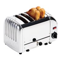 Dualit Toaster 40352 Chrom, 4 Schlitze