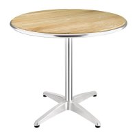 Runder Eschenholz-Tisch 80 cm von Bolero