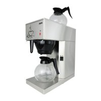Kaffeemaschine mit 2 Warmhalteplatten, 1,8 Liter