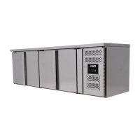 Kühltisch Modell KYLJA 4100 TN, Maße: B 2230 x T 700 x H 890-950