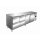 Kühltisch inkl. 2 x 2er Schubladenset Modell KYLJA 4140 TN, Maße: B 2230 x T 700 x H 890-950