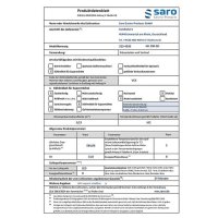 Glastürkühlschrank HK 200 GD, 129 Liter von Saro