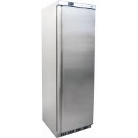 Kühlschrank aus Edelstahl mit Umluftventilator