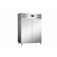 2-türiger Edelstahl-Kühlschrank, Modell TORE G