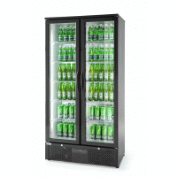 Flaschenkühlschrank 448 Liter, 2 Glastüren