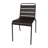Terrassenstühle schwarz 4 Stück von Bolero