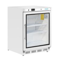 Display-Kühlschrank 150 Liter, Edelstahl von Polar