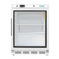 Display-Kühlschrank 150 Liter, Edelstahl von Polar