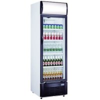 SARO Getränkekühlschrank mit Werbetafel Modell...