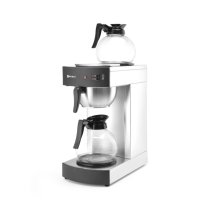 Kaffeemaschine mit Filter, 2x 1,8 Liter- Glaskannen