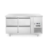 HENDI Kühltisch mit 4 Schublade 280l 1360x700x850 mm...