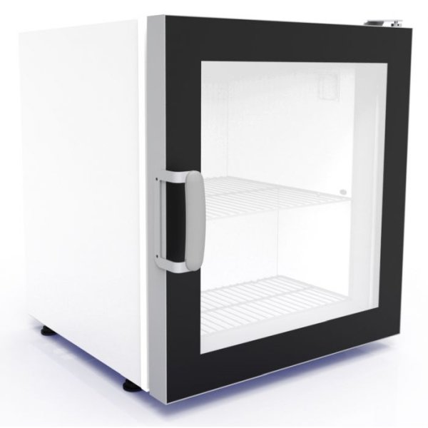 Combisteel Tischmodell Tiefkühlschrank mit Glastür für Eis