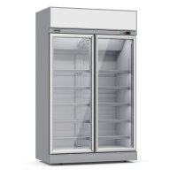 Kühlschrank 1000 Liter, 2 Glastüren