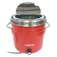 Roter Suppenkessel elektrisch 10,4 Liter