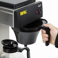 Filterkaffeemaschine mit Warmhalteplatte, 2 Glaskanne