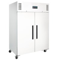 Gastro Kühlschrank Serie G zweitürig, weiß 1200 Liter
