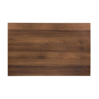 Bolero vorgebohrte rechteckige Tischplatte Rustic Oak...