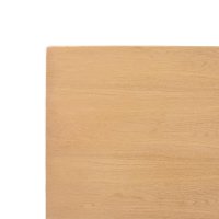 Bolero rechteckige Tischplatte Eschenfurnier vorgebohrt 110 x 70cm