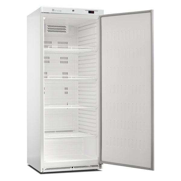 Marecos weiß beschichteter Stahl 600 Serie GN 2/1 Kühlschrank, statisch gekühlt mit Lüfterunterstützung