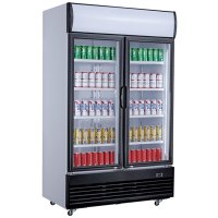 Kühlschrank 2 Glastüren 800L ,1000 x 730 x 2072 mm