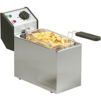 ROLLER GRILL Fritteuse, 5 Liter, Abmessung 190 x 425 x...